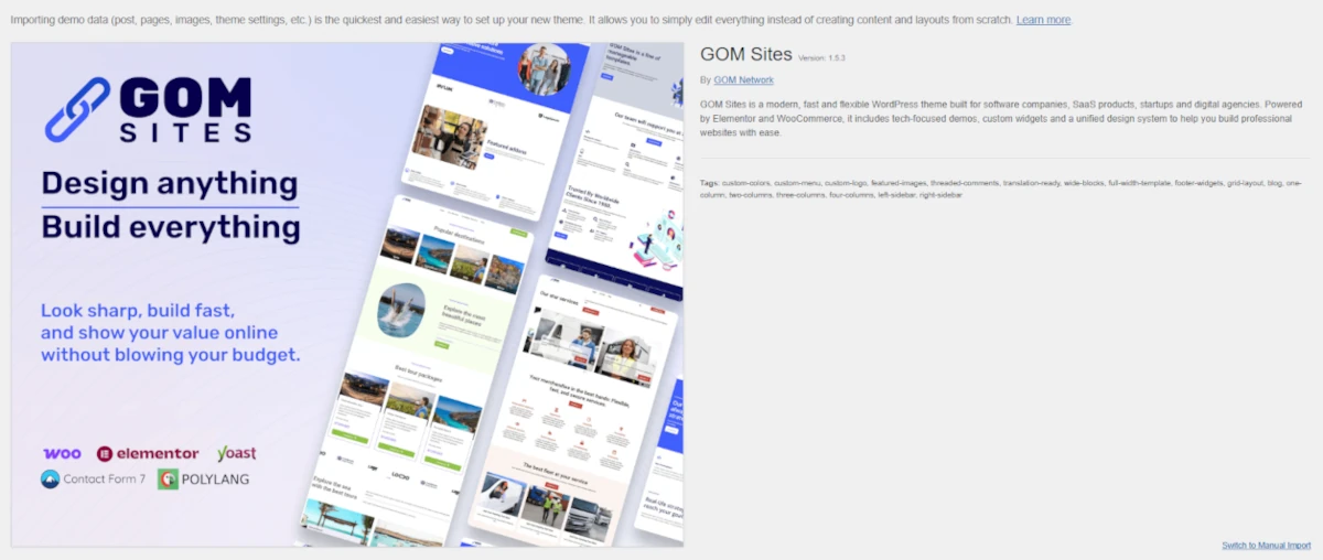 GOM Sites Demo